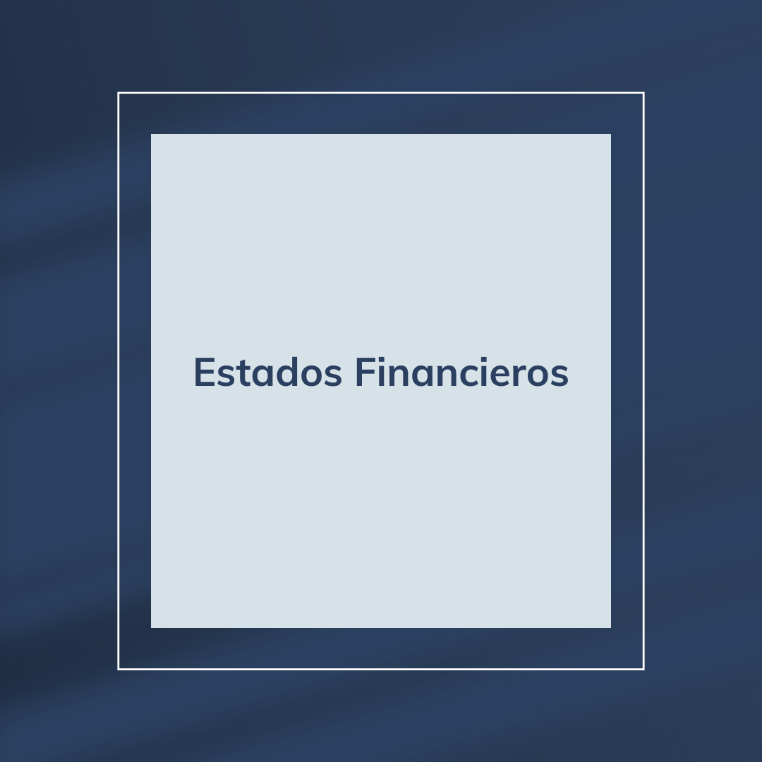 Estados Financieros