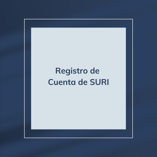 Registro de Cuenta en SURI